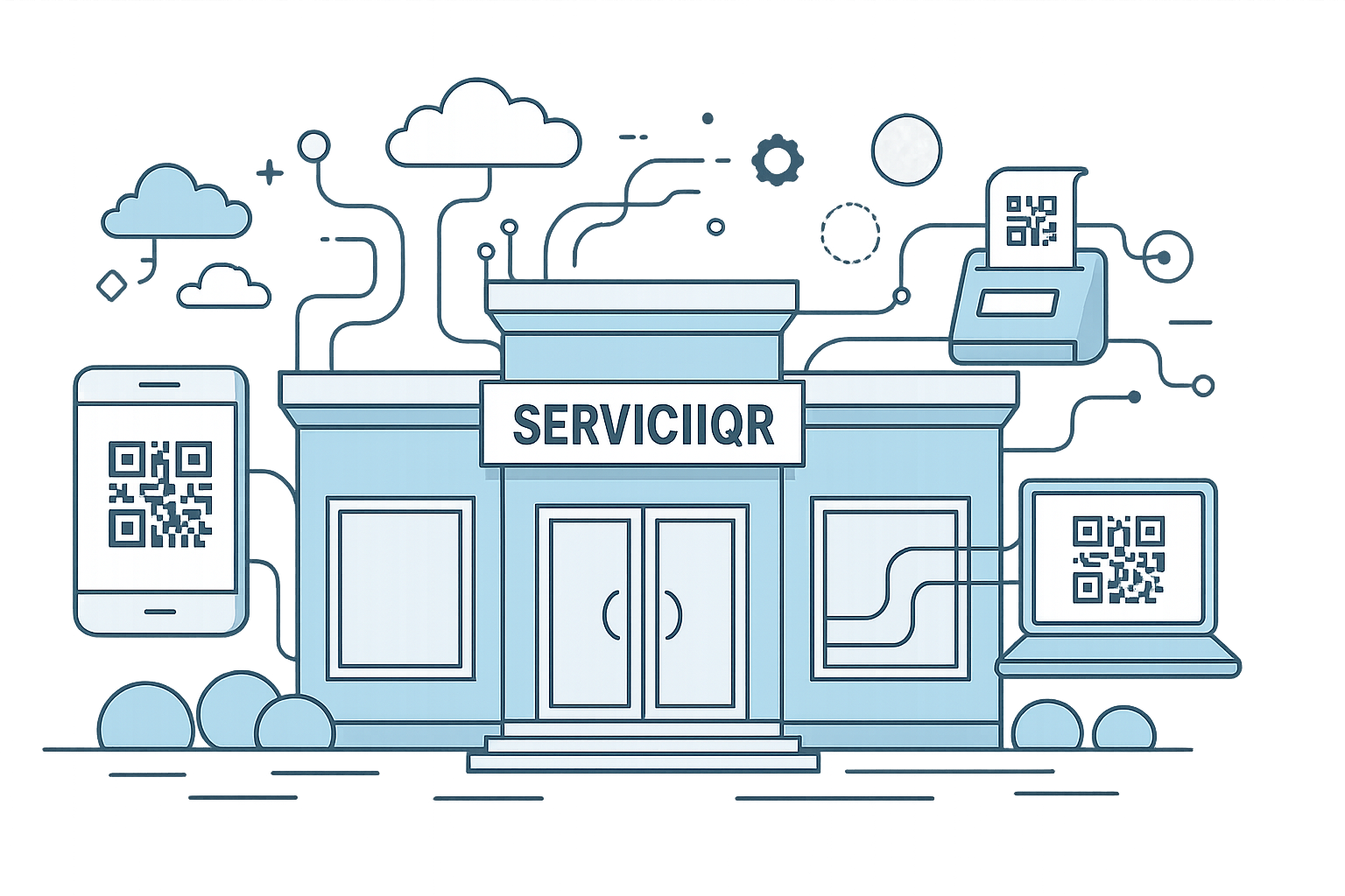 Meniuri digitale cu cod QR — Servicii QR