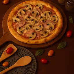 Pizzolino's Prosciutto e Funghi (565gr)